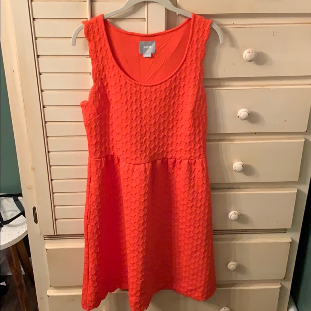 Maeve (Anthropologie) Scalloped Dress